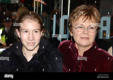 One Of The Stars Of The Film Julie Walters Arrives With Her Daughter