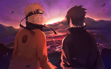 Wallpaper Naruto Dan Sasuke Keren Naruto Uzumaki Sasuke Shippuden Anime Images And Photos Finder