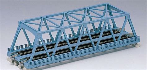 Kato 20 436 248mm 9 34 Double Track Truss Bridge Light Blue Ebay