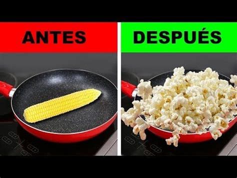 La cocción se basa en la acción de las microondas calentando directamente la parte central y superior de los alimentos, que suele provocar un. 30 TRUCOS DE COCINA QUE CAMBIARÁN TU VIDA - YouTube ...