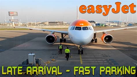 Easyjet Schiphol Late Arrival And Fast Parking 4k Youtube
