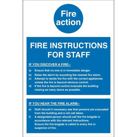 Remove the suffix so you are left with a single stat rare +2 fire 3. Fire Action Notice For Staff Signs - from Key Signs UK