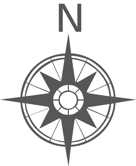 Any new images of compass roses should be placed here with the appropriate licence. File:Gray compass rose.svg - Wikimedia Commons