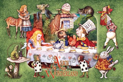 New Alice In Wonderland Poster From Prospero Art Lewis Carroll Society Of North America