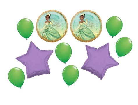 Princess Tiana Balloon Kit Disney Princess Balloons Disney Etsy