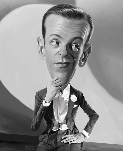 Fred Astaire By Rocksaw Famous People Cartoon Toonpool Fred