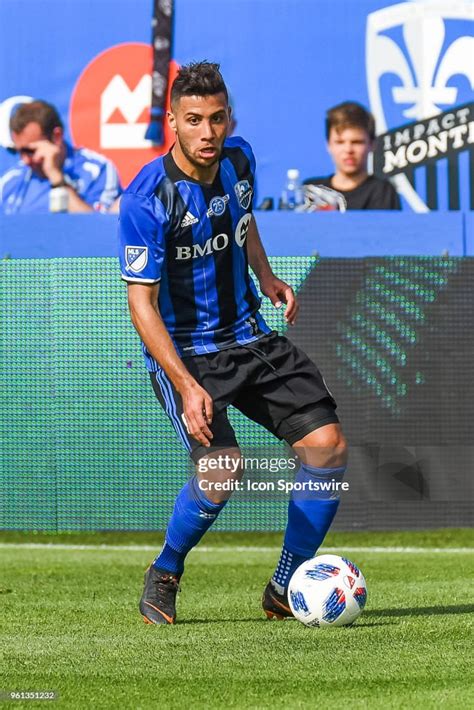 Montreal Impact Midfielder Saphir Taider Runs In Control Of The Ball