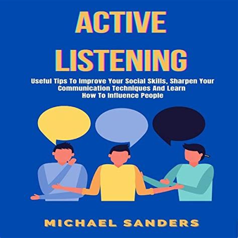 Active Listening Audiolibro Michael Sanders Audibleit In Inglese
