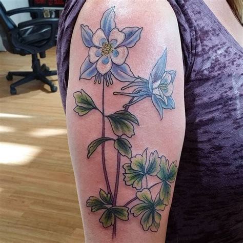 Update More Than 58 Tattoo Columbine Flower Incdgdbentre