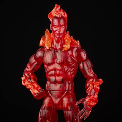 The Human Torch 6 Retro Action Figure At Mighty Ape Australia