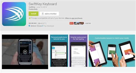 Popular Keyboard App Swiftkey Goes Free Brings Several New Themes And