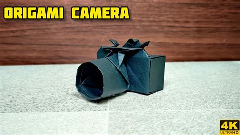Origami Camera Origami Tutorial Paper Craft Youtube