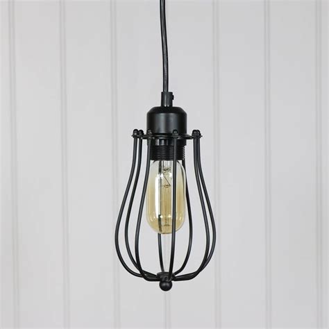 Please enter a valid postcode. Black Caged Metal Wire Pendant Light - Melody Maison®
