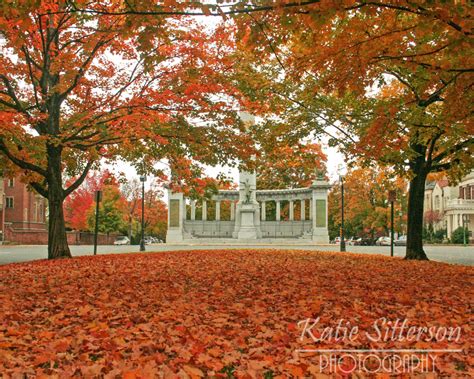 Fall Photo Of Monument Avenue In Richmond Va Photo By Imageappeal