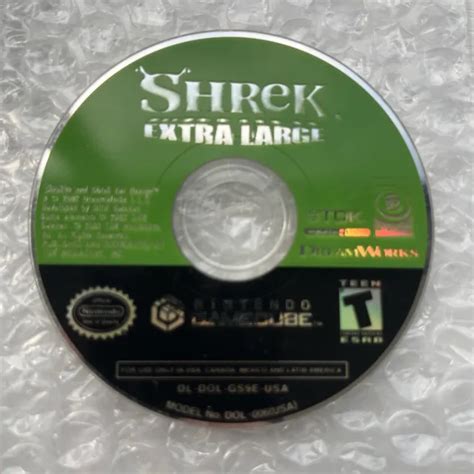Shrek Extra Large Nintendo Gamecube 2002 Tested 1399 Picclick