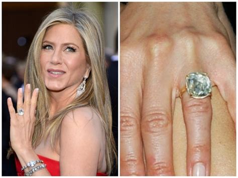 While pitt's engagement ring is hard to beat, theroux proposed to aniston with a ring that easily rivaled it. Princess-Cuts And Platinum - Best Hollywood & Bollywood ...