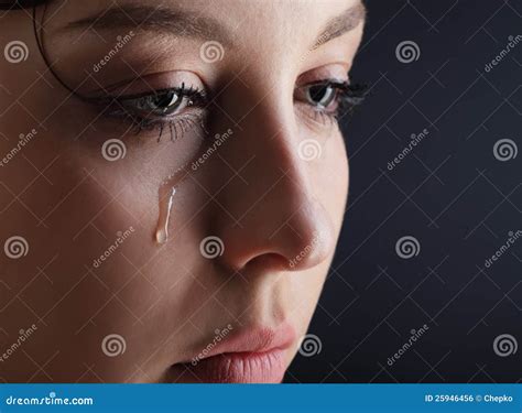 Girl Cry Stock Photo Image Of Tears Pain Expressive 25946456