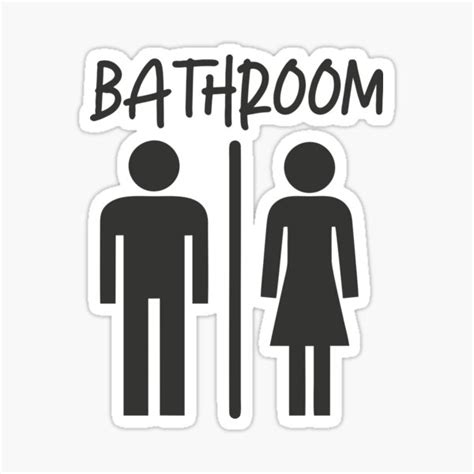 Bathroom Accessories Sodial Funny Bathroom Sign Toilet Door Plate