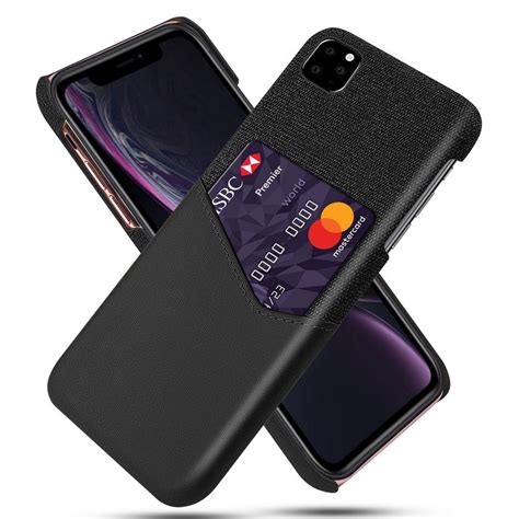 Find great deals on ebay for iphone card case holder. iPM iPhone 11 Credit Card Holder Shock Resistant Fabric Case, Black-IP11CCHOLD11-BK - The Home Depot