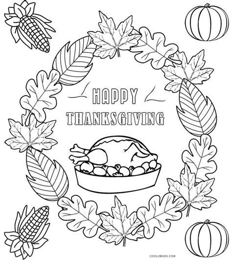 These are great ways to keep the kids entertained while you're making thanksgiving dinner or just a fun activity to do. Printable Thanksgiving Coloring Pages For Kids | Cool2bKids