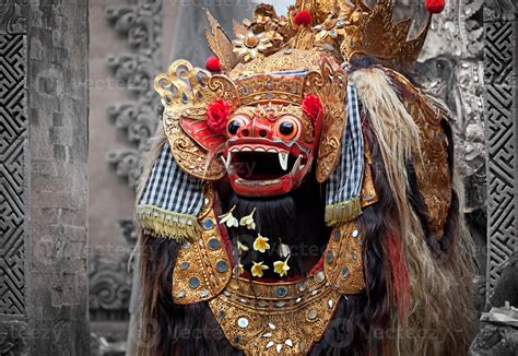 Barong Character In The Mythology Of Bali Indonesia 881564 Stock