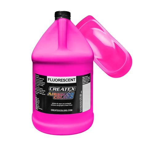 Createx 5400 Fluorescent Hot Pink Airbrush Artist Colors 20 Oz Bottle