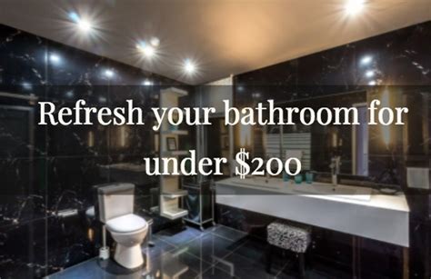 Budget Bathroom Makeover For Under 200 Canningvale