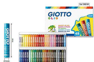 Membuat special effect dengan oil pastel : Oil Pastels - Giotto