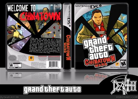 Grand Theft Auto Chinatown Wars Nintendo Ds Box Art Cover By Death