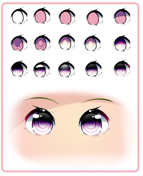 Eye Coloring Tutorial By Miruukiiart Coloring Tutorial Manga Eyes