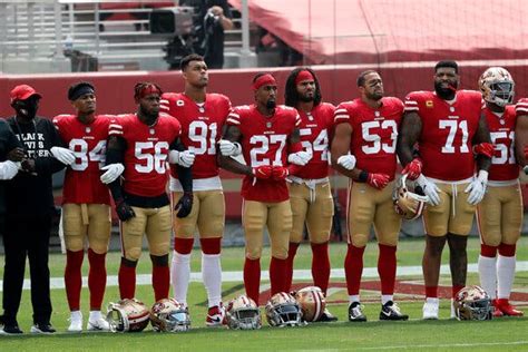 Several Nfl Players Protest Racism And Hate As Season Begins The