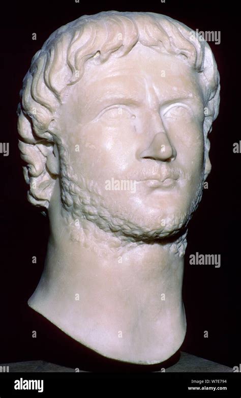 Bust Of Gallienus Rd Century Artist Unknown Stock Photo Alamy