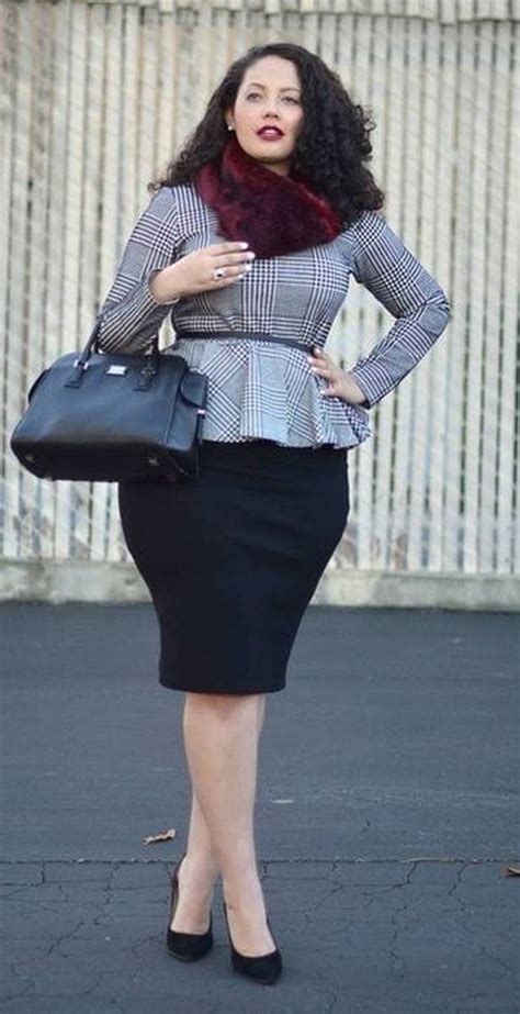 Remember that as a professional, your office outfit has to be polished and well thought out. 40 Office Approved Outfits For Plus Size Women - Office Salt