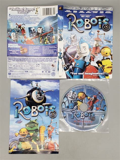 Robots Dvd Widescreen 2005 No Case No Tracking 24543193913 Ebay