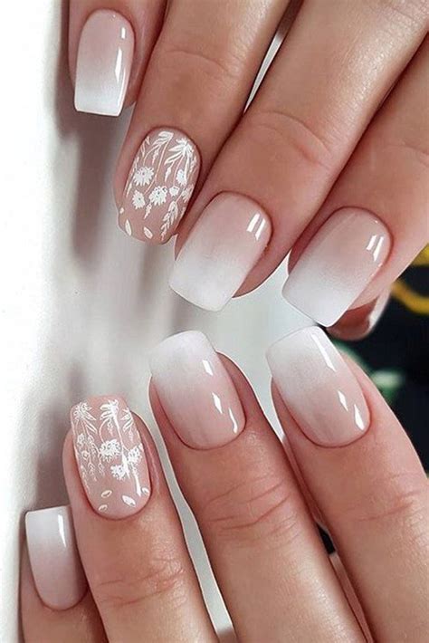 Bridal Nails Designs Ombre Nail Designs Wedding Nails Design Nail