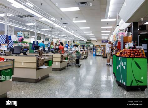 Florida Naples Publix Grocery Store Supermarket Hi Res Stock