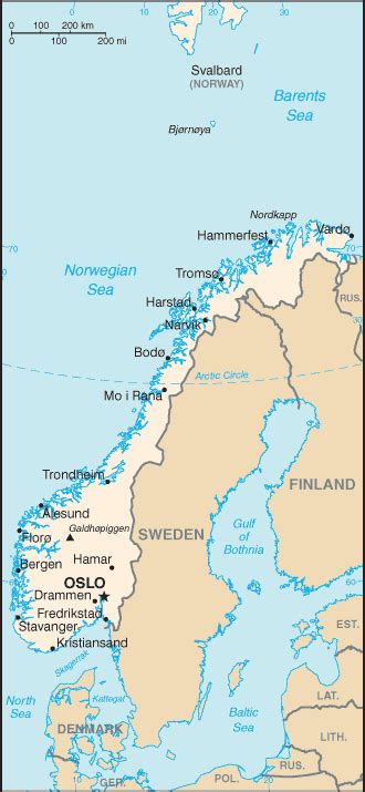 Geography Of Norway Wikipedia