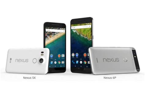 Nexus Phones 5x 6p Specs And Marlin And Sailfish Launched