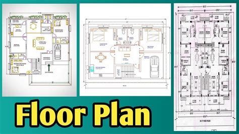 Floor Plan House Plan In Bangladesh 2021 Youtube