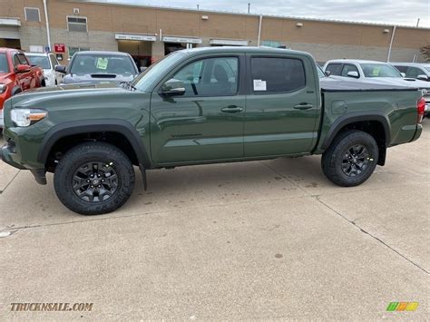 2021 Toyota Tacoma Sr5 Double Cab 4x4 In Army Green 246586 Truck N
