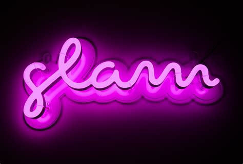 NeonPlus Glam - Kemp London - Bespoke neon signs and prop hire.