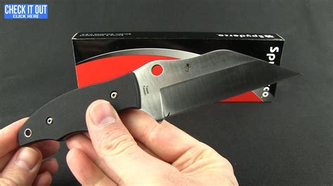 Spyderco Ronin 2 Fixed Blade Knife G 10 41 Satin Fb09gp2 Blade Hq