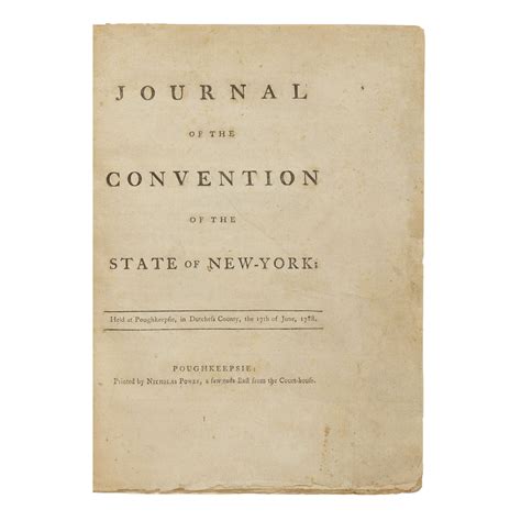 New York — Constitutional Convention The Triumph Of Hamilton The