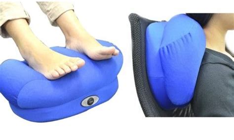 Premium New Vibrating Foot Massager With Microbeads Pack Of 3 Blue Foot Massage Aching