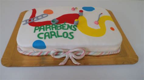 Gosto Pela Doçaria Bolo De Aniversário Do Carlos