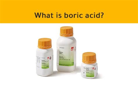 Boric Acid Properties Uses Whereabouts