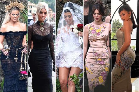 See Every Outfit From Kourtney Kardashian And Travis Barkers Wedding