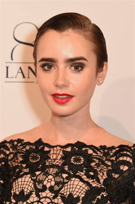 13 Times Lily Collins Gave Us Major Brow Envy Teen Vogue