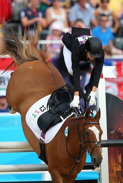 London Olympics 2012 Modern Pentathlon Show Jumping In Pictures