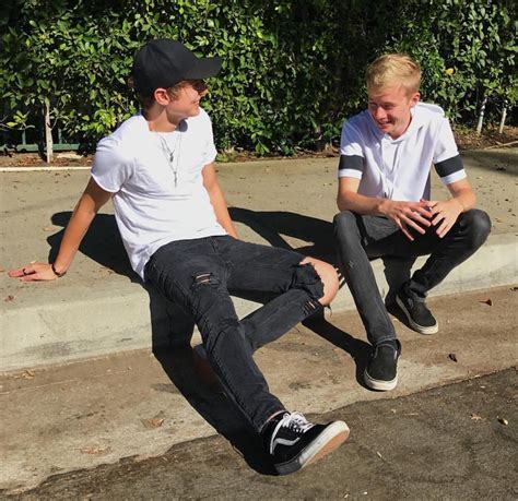 colby brock and sam golbach via colbybrock instagram sam and colby fanfiction sam and